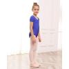 imageStelle Ballet Leotards for Girls Black Dance Leotard Gymnastics Ballet Outfits with Bow Back ToddlerLittleBig Kids1royal Blue