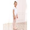 imageStelle Ballet Leotards for Girls Black Dance Leotard Gymnastics Ballet Outfits with Bow Back ToddlerLittleBig Kids1white