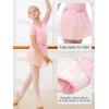imageStelle Ballet Leotards for Girls Long Sleeve Dance Dress Outfit Combo with Skirt and Tights ToddlerLittle KidBig Kid01ballet Pink