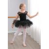 imageStelle Ballet Leotards for Girls Toddler Leotard with Tutu Skirt Dance Tutu Dress LittleBig Kid01black