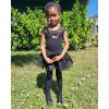 imageStelle Ballet Leotards for Girls Toddler Leotard with Tutu Skirt Dance Tutu Dress LittleBig Kid01black