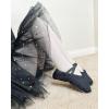 imageStelle Ballet Shoes for Girls Canvas Ballet ShoesBlack