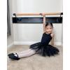 imageStelle Ballet Shoes for Girls Canvas Ballet ShoesBlack