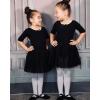imageStelle Girls Ultra Soft Pro Dance TightBallet Footed Tight ToddlerLittle KidBig KidBallet Pinkwhiteblack