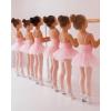 imageStelle Girls Ultra Soft Pro Dance TightBallet Footed Tight ToddlerLittle KidBig KidBallet Pinkwhitetan