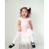 imageStelle Girls Ultra Soft Pro Dance TightBallet Footed Tight ToddlerLittle KidBig KidBallet Pinkwhitetan