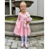 imageStelle Girls Ultra Soft Pro Dance TightBallet Footed Tight ToddlerLittle KidBig KidBallet Pinkwhitetan