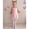 imageStelle Girls Ultra Soft Pro Dance TightBallet Footed Tight ToddlerLittle KidBig KidBallet Pinkwhitetan