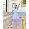imageStelle Girls Ultra Soft Pro Dance TightBallet Footed Tight ToddlerLittle KidBig KidWhite