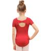 imageStelle Ballet Leotards for Girls Black Dance Leotard Gymnastics Ballet Outfits with Bow Back ToddlerLittleBig Kids1red