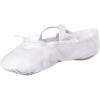 imageStelle Ballet Shoes for Girls Canvas Ballet ShoesWhite