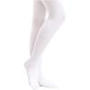 imageStelle Girls Ultra Soft Pro Dance TightBallet Footed Tight ToddlerLittle KidBig KidWhite