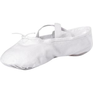 imageStelle Ballet Shoes for Girls Canvas Ballet ShoesWhite