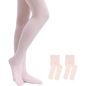 imageStelle Girls Ultra Soft Pro Dance TightBallet Footed Tight ToddlerLittle KidBig Kid2pair Ballet Pink