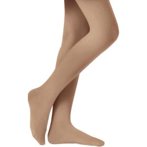 imageStelle Girls Ultra Soft Pro Dance TightBallet Footed Tight ToddlerLittle KidBig KidTan