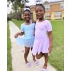 imageStelle Ballet Leotards for Girls Dance Leotard with Skirt Toddler Ballet Outfit CrissCross Bow Back LittleBig KidStyle 1bluecross Back