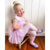 imageStelle Ballet Shoes for Girls SatinRibbons Ballet Slippers Dance ShoesToddlerLittleBig KidsPurpleno Ribbon
