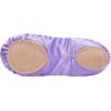 imageStelle Ballet Shoes for Girls SatinRibbons Ballet Slippers Dance ShoesToddlerLittleBig KidsPurpleno Ribbon