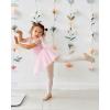 imageStelle Ballet Shoes for Girls Toddler Ballet Slippers Soft Leather Boys Dance Shoes for ToddlerLittle KidBig KidBallet Pink