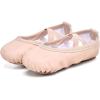 imageStelle Ballet Shoes for Girls Toddler Ballet Slippers Soft Leather Boys Dance Shoes for ToddlerLittle KidBig KidBallet Pink