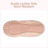 imageStelle Ballet Shoes for Girls Toddler Ballet Slippers Soft Leather Boys Dance Shoes for ToddlerLittle KidBig KidBallet Pinkwith Lace