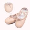 imageStelle Ballet Shoes for Girls Toddler Ballet Slippers Soft Leather Boys Dance Shoes for ToddlerLittle KidBig KidBallet Pinkwith Lace