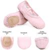 imageStelle Ballet Shoes for Girls Toddler Ballet Slippers Soft Leather Boys Dance Shoes for ToddlerLittle KidBig KidPink