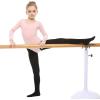 imageStelle Girls Ballet Dance Students School Footed Tight ToddlerLittle KidBig Kid2packblack