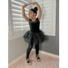 imageStelle Girls Ballet Dance Students School Footed Tight ToddlerLittle KidBig KidBlack
