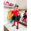 imageStelle Girls Ballet Dance Students School Footed Tight ToddlerLittle KidBig KidRed