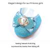 imageStelle Girls Dress Shoes Glitter Princess Shoe Flower Mary Jane Low Heels Party Wedding Prom Footwear for Toddler KidsT13elsa Blue Glitter