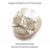 imageStelle Girls Dress Shoes Glitter Princess Shoe Flower Mary Jane Low Heels Party Wedding Prom Footwear for Toddler KidsT13gold Glitter