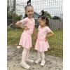 imageStelle Girls Women Ballet Skirt Dance Wrap Skirt Chiffon Toddler Ballet Skirts01black Pull On