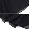 imageStelle Girls Women Ballet Skirt Dance Wrap Skirt Chiffon Toddler Ballet Skirts01black Pull On