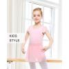 imageStelle Girls Women Ballet Skirt Dance Wrap Skirt Chiffon Toddler Ballet Skirts01pink Pull On