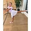 imageStelle Girls Women Ballet Skirt Dance Wrap Skirt Chiffon Toddler Ballet Skirts01white Pull On