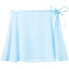 imageStelle Girls Women Ballet Skirt Dance Wrap Skirt Chiffon Toddler Ballet Skirts02blue Adjustable Tie