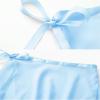 imageStelle Girls Women Ballet Skirt Dance Wrap Skirt Chiffon Toddler Ballet Skirts02blue Adjustable Tie