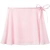 imageStelle Girls Women Ballet Skirt Dance Wrap Skirt Chiffon Toddler Ballet Skirts02pink Adjustable Tie