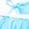 imageStelle Girls Women Ballet Skirt Dance Wrap Skirt Chiffon Toddler Ballet Skirts02pool Blue Adjustable Tie