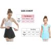 imageStelle Girls Women Ballet Skirt Dance Wrap Skirt Chiffon Toddler Ballet Skirts02pool Blue Adjustable Tie
