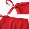 imageStelle Girls Women Ballet Skirt Dance Wrap Skirt Chiffon Toddler Ballet Skirts02red Adjustable Tie