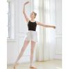 imageStelle Girls Women Ballet Skirt Dance Wrap Skirt Chiffon Toddler Ballet Skirts02white Adjustable Tie