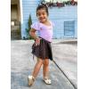 imageStelle Girls Women Ballet Skirt Dance Wrap Skirt Chiffon Toddler Ballet Skirts04black Shiny Skirt Ad Tie