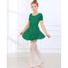 imageStelle Girls Women Ballet Skirt Dance Wrap Skirt Chiffon Toddler Ballet Skirts04green Shiny Skirtad Tie