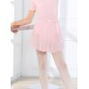 imageStelle Girls Women Ballet Skirt Dance Wrap Skirt Chiffon Toddler Ballet Skirts04pink Shiny Skirt Ad Tie