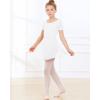imageStelle Girls Women Ballet Skirt Dance Wrap Skirt Chiffon Toddler Ballet Skirts04white Shiny Skirtad Tie