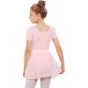 imageStelle Girls Women Ballet Skirt Dance Wrap Skirt Chiffon Toddler Ballet Skirts05pink Shiny Skirt Pull on 