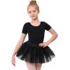 imageStelle Girls Women Ballet Skirt Dance Wrap Skirt Chiffon Toddler Ballet Skirts06black Tutu Skirt