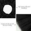 imageStelle Girls Women Ballet Skirt Dance Wrap Skirt Chiffon Toddler Ballet Skirts06black Tutu Skirt